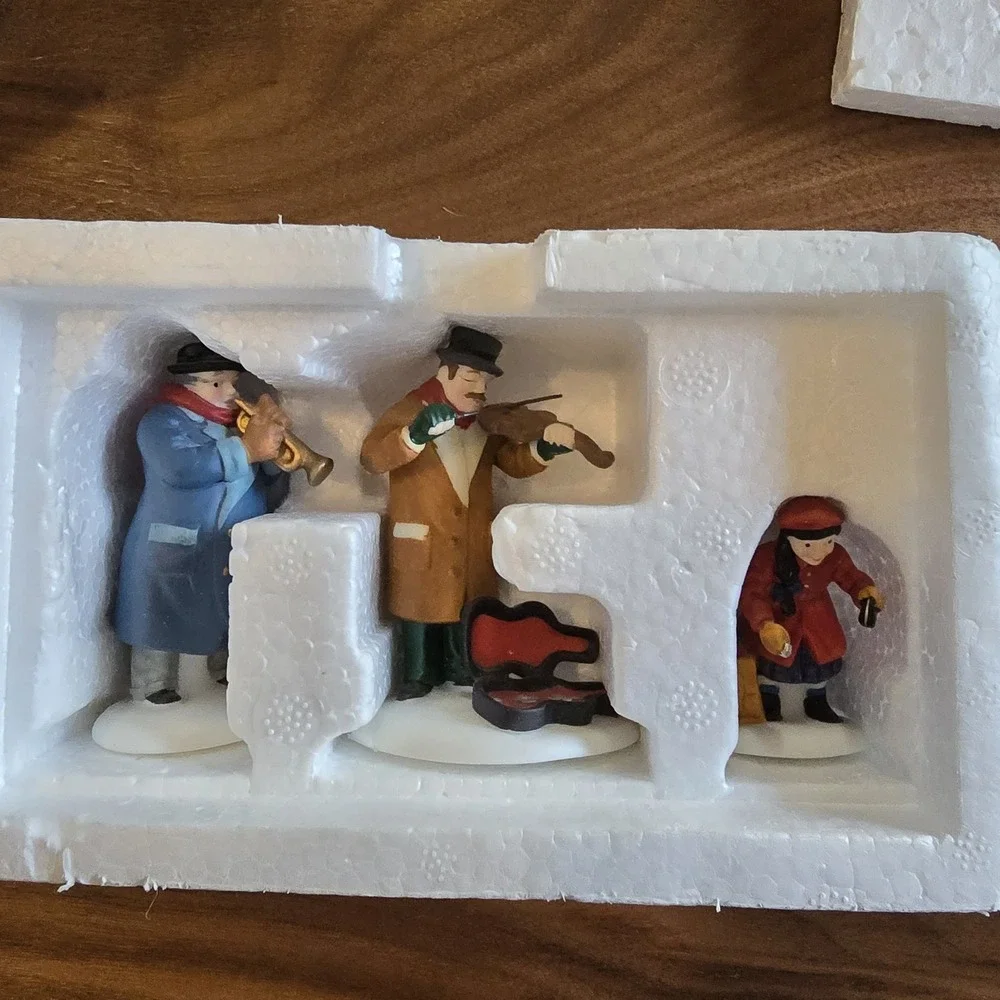 Department 56 Street Musicians #5564-6 Heritage Village Collection Dept
